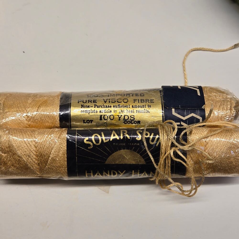 Mixed Lot Vintage Crochet Thread & Embroidery Floss | Blue, Green, Neutral - Picture 8 of 11
